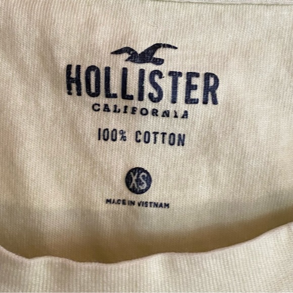 ☀️Hollister, Size XS, Ombré, Logo Graphic, Short Sleeve Top - Picture 3 of 10